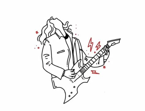 Eddie Munson Coloring Pages, Eddie Munson Dibujo, Eddie Munson Guitar, Stranger Things Eddie Munson, Stranger Things Eddie, Guitar Png, Stranger Things Tattoo, Astronomy Tattoo, Guitar Svg