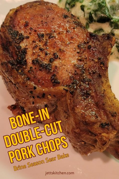 Double Bone In Pork Chop, Pork Loin Chops Bone In, Double Cut Pork Chop Recipes, Thick Cut Bone In Pork Chops, Thick Cut Pork Chop Recipes Bone In, Thick Bone In Pork Chops, Double Cut Pork Chops, Baked Thick Pork Chops, Thick Cut Pork Chop Recipes