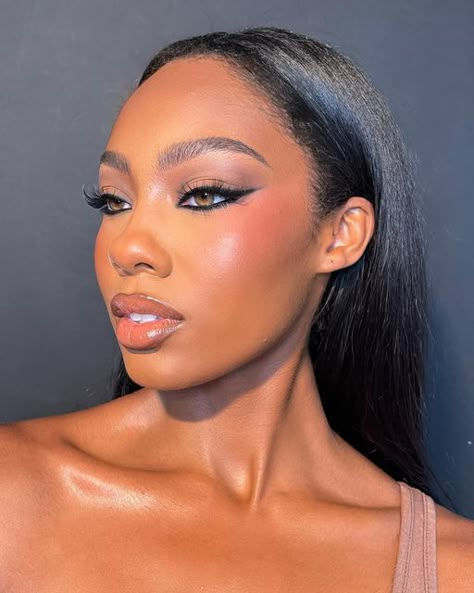 Bombshell Makeup, Sultry Makeup, Show Makeup, Makeup For Black Skin, Brown Skin Makeup, Glam Makeup Look, Bridal Makeup Looks, Cute Makeup Looks, Nude Makeup