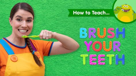 Brush Your Teeth - Super Simple Songs Hygiene Songs Preschool, Brush Your Teeth Song Preschool, Brush Your Teeth Activities For Kids, Brush Your Teeth Song, Hygiene Activities, Teeth Brushing, Simple Songs, Informative Videos, Super Simple Songs