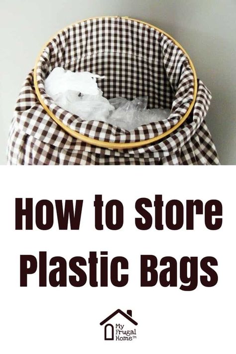 How To Store Trash Bags, Storing Plastic Grocery Bags, Storing Grocery Bags Ideas, How To Store Plastic Bags, How To Store Plastic Grocery Bags, Reusable Grocery Bags Storage Ideas, Storage For Plastic Bags, Plastic Grocery Bag Storage, Store Plastic Grocery Bags