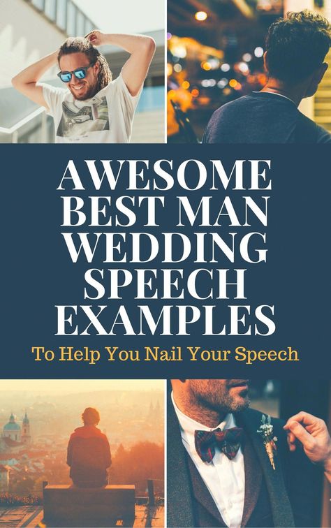 Brother Best Man Speech, Best Man Speech Examples, Groomsman Speech, Wedding Speech Examples, Groom Speech Examples, Best Man Duties, Speech Examples, Funny Wedding Speeches, Wedding Toast Samples