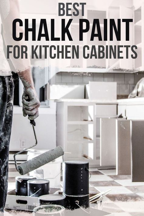 Best Chalk Paint for Kitchen Cabinets How To Chalk Paint Kitchen Cabinets, Painting Kitchen Cabinets With Chalk Paint, Black Chalk Paint Cabinets, Chalk Painting Kitchen Cabinets, Chalk Paint Cabinets Kitchen, Chalk Paint On Kitchen Cabinets, Chalk Paint Bathroom Cabinets, Chalk Paint For Kitchen Cabinets, Chalk Painted Kitchen Cabinets