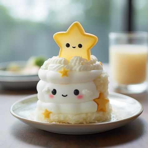 Image Kawaii Sweets, Homemade Cookbook, Studying Food, Kawaii Dessert, Kawaii Cooking, Cute Snacks, Cute Food Art, Think Food, Fancy Desserts