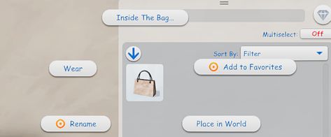 (Preview) Functional Handbag | Gameplay Mod | UTOPYA_cc Sims 4 Expansions, Sims 4 Gameplay, Big Mirror, Buy Bags, Sims 4 Cc Finds, Ts4 Cc, Cc Finds, Days Left, Sims Mods