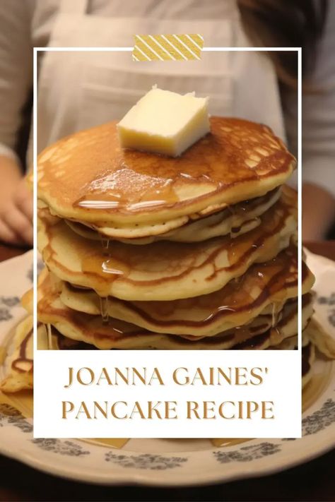 Perkins Pancake Recipe, Butter Pancake Recipe, Oven Pancake Recipe, Buttermilk Pancake Recipe, Scallion Pancake Recipe, Pecan Pancakes, Joanna Gaines Recipes, Oven Pancakes, Buttermilk Pancake