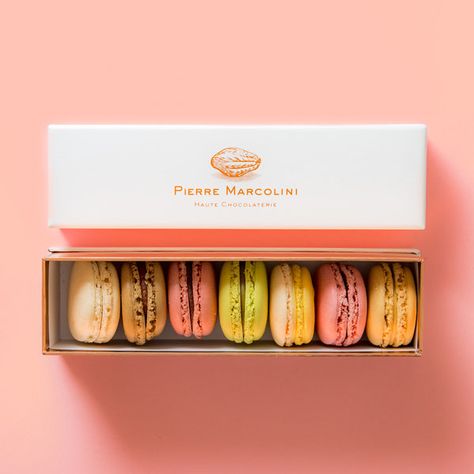 Macaron Packaging Design, Macarons Packaging, Macaron Boxes Packaging, Macarons Box Packaging, Macaroons Box Packaging, French Macaron Packaging, Best Macarons, Pierre Marcolini, Chocolate Package