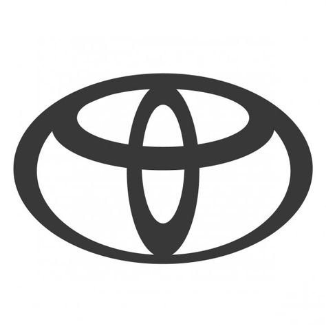 Toyota Tattoo, Toyota Logo Art, Toyota Stickers, Wedding Rings Diamond Shape, Toyota Badge, Adidas Logo Art, Toyota Emblem, Car Brands Logos, Car Deco