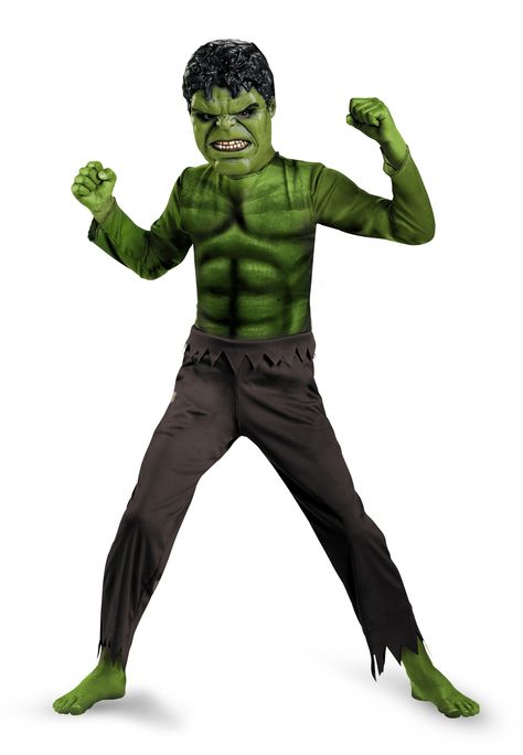 Avengers Hulk Kids Costume. Hulk Superhero from Avengers Movie for Kids. Baby Hulk Costume, Hulk Halloween Costume, Incredible Hulk Costume, Hulk Kids, Hulk Costume, Character Mask, Marvel Comics Hulk, Boys Fancy Dress, Avengers Costumes