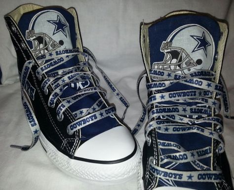 Hey, I found this really awesome Etsy listing at https://www.etsy.com/listing/212547111/custom-dallas-cowboys-converse Dallas Cowboys Shoes, Cowboy Shoes, Cowboys Nation, Custom Converse, Shoes Converse, Sports Footwear, Chuck Taylor Sneakers, Dallas Cowboys, Sports Shoes