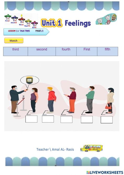 Ordinal numbers online worksheet for Grade 3. You can do the exercises online or download the worksheet as pdf. Far And Near Worksheet, First Second Third Worksheet, Ordinal Numbers Worksheets Grade 2, Ordinal Numbers Worksheets Kindergarten, Cardinal And Ordinal Numbers Worksheet, Ordinal Numbers, One Two Three, Worksheets For Grade 3, Date Today