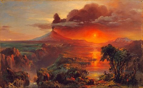 Free Image on Pixabay - Frederic Church, Painting, Art Frederic Church, Frederic Edwin Church, Computer Mat, Artistic Painting, Hudson River School, Detroit Institute Of Arts, Painting Vintage, Cool Landscapes, Landscape Artist