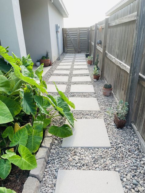 Pavers And Gravel Walkway, Gravel And Pavers, Rocks And Pavers Walkway, Pavers Pathway, Rocks Between Pavers, River Rock With Pavers, River Rock And Pavers, Rock And Paver Walkway, Rocks Pathway