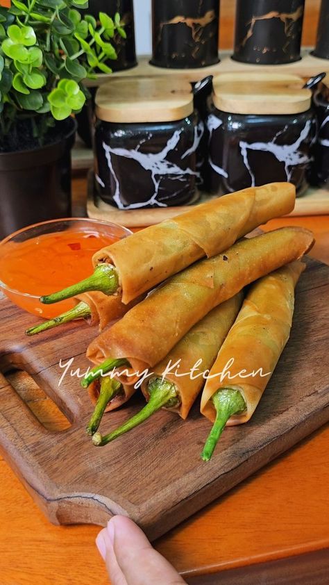 Dynamite Lumpia ##yummyfood #yummykitchen #chili #spicy #reels | Yummy Kitchen | Yummy Kitchen · Original audio Dynamite Lumpia, Chili Spicy, Yummy Kitchen, Flower Wallpapers, Cute Flower Wallpapers, Chili, Yummy Food, Audio, Wallpapers