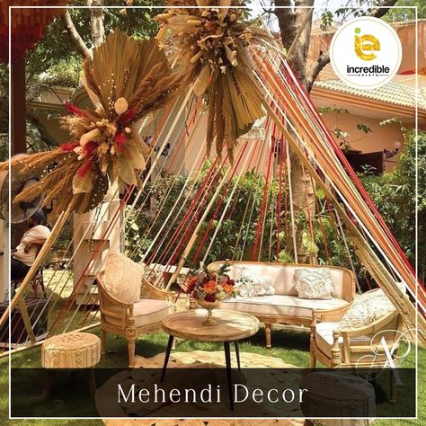 The concept of Boho is still relatively new when it comes to the mehendi decor but if incorporated well, it can look absolutely stunning. 🤎 And since not a lot of people have done it, you will have that standing out factor! ✨ #eventplanner #event #eventmanagement #eventdecor #weddingdecor #decor #decorideas #mehendi #mehendidecor #boho #bohostyle #bohodecor #trending #visitus #incredibleevents #india #gurugram #delhi #delhieventplanner Boho Mehendi Decor, Boho Mehendi, Mehendi Decoration Ideas, Mehndi Function Decoration, Mehendi Decoration, Mehndi Function, Mehendi Decor Ideas, Mehendi Decor, Event Management Services