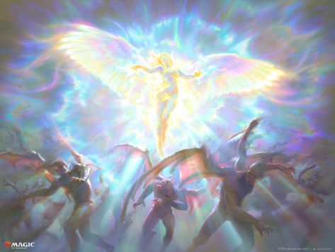 ArtStation - Cleansing Nova - Magic: the gathering Light Magic Fantasy Art, Light Magic Aesthetic, Mtg Cards, Mtg Art, Magic Aesthetic, Light Magic, Fantasy Concept Art, Magic Art, Ethereal Art