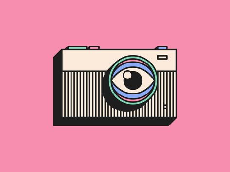 Camera Illustration, Camera Design, Photography Books, Photography Guide, Affinity Designer, Photography Illustration, Graphic Design Resources, Photo Design, Book Photography