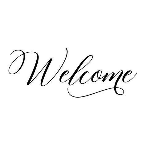 Welcome In Calligraphy, Welcome Sayings, Welcome Lettering, Ready Rangoli, Welcome Font, Calligraphy Welcome, Welcome Week, Welcome Words, Welcome Svg