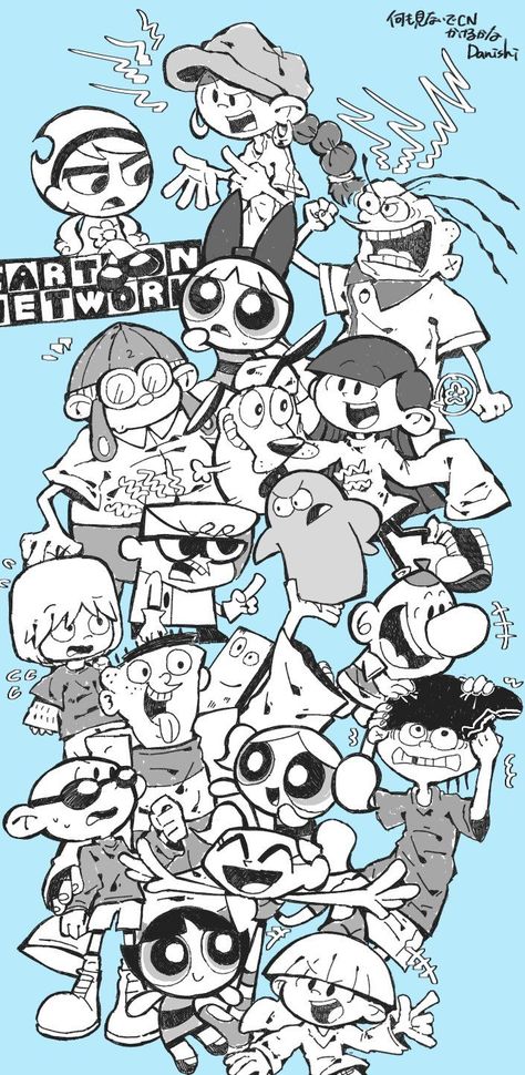 90s Cartoon Characters, Cartoon Network Fanart, Cartoon Network Art, Old Cartoon Network, Cartoon Network Characters, 2000s Cartoons, Cartoon Network Shows, 90s Cartoons, 90s Cartoon