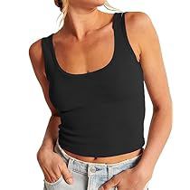 Tops Square Neck, Sleeveless Crop Tops, Womens Tank Tops, Basic Wear, Y2k Clothes, Going Out Tops, Sleeveless Crop Top, Sleeveless Tank Top, Cropped Tank Top