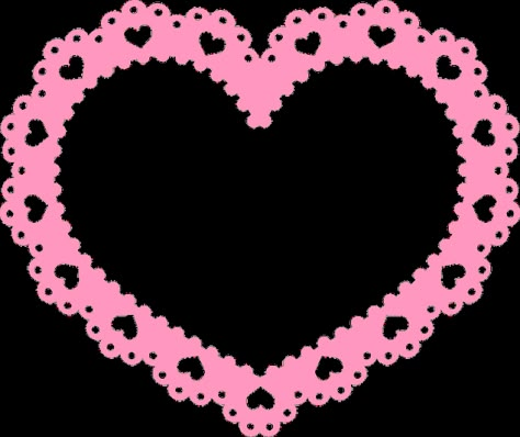 0 Lace Heart Png, Cute Frame Png, Kawaii Frame, Pink Frame Png, Heart Frame Png, Pfp Border, Lace Png, Rentry Co, Template Heart