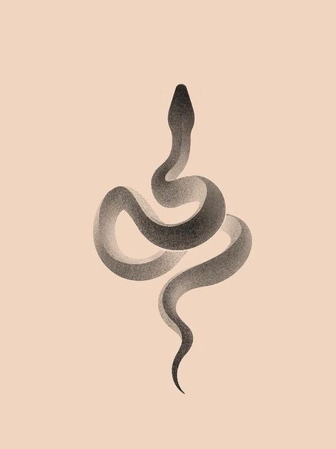 Modern Simple Tattoos, Minimal Snake Tattoo Design, Snake Minimal Tattoo, Python Tattoo Design, Minimal Snake Tattoo, Python Tattoo, Tato Flash, Snake Illustration, Snake Logo