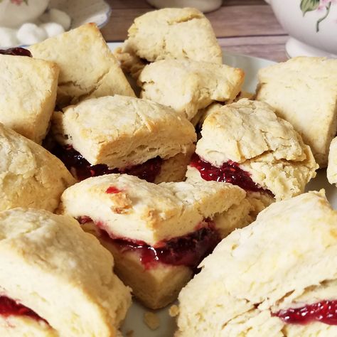 Scones And Jam, Processor Recipes, Scone Mix, Homemade Scones, Scottish Recipes, Scone Recipe, Jam Recipes, The Fair, Food Processor