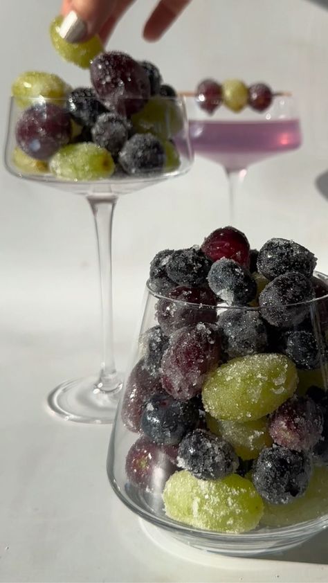 Home - Dee & Sweets Soaked Grapes, Vodka Grapes, Unique Cocktail Garnish, Cake Whipped Cream Frosting, Prosecco Grapes, Moist Almond Cake, Blueberry Ice Cream Recipe, Grape Vodka, Chocolate Baklava