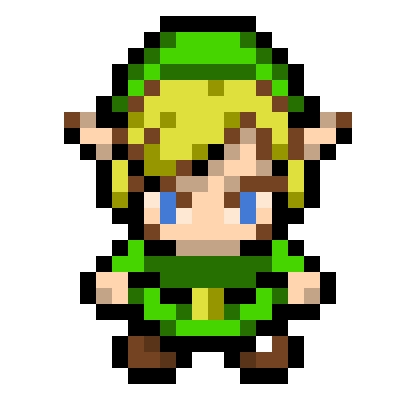 Minish Cap Art, Link Sprite, Zelda Sleeve, Link Pixel Art, Pixel Art Program, Pixel Art Maker, Minish Cap, The Minish Cap, Art Logos