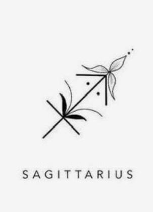 Finger Tattoos Sagittarius, Sagittarius Finger Tattoo, Zodiac Sign Tattoos Sagittarius, Sagittarius Tattoo Minimalist, Hip Tats, Sagittarius Tattoo Designs, Partner Tattoos, Sagittarius Art, Sagittarius Tattoo