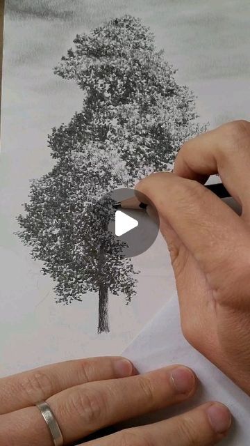 William Teffaut on Instagram: "Un peu penché  Dessin.au crayon 8B Faber-Castell  #art #draw #pencil #landscape #sketch" Pencil Art Building Drawings, Black And White Forest Painting, Landscape Ideas Sketch, Scenery Sketches Pencil Easy, Draw Tree Easy, Natural Scenery Drawing For Kids, Drawing Landscapes Pencil, Tree Texture Drawing, Sketching Ideas Pencil