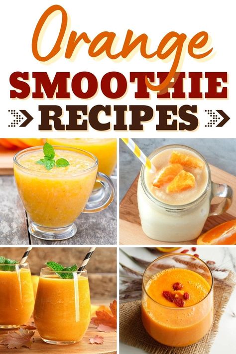 Low Carb Shakes, Coconut Cream Recipes, Orange Smoothie Recipes, Carrot Smoothie, Banana Shake, Healthy Smoothie Recipes, Orange Smoothie, Smoothies Recipes, Smoothie Mix