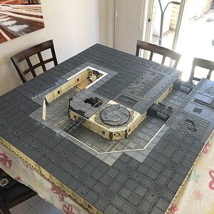 Modular Terrain, Necromunda Underhive, Wargaming Table, Warhammer Terrain, 40k Terrain, Game Terrain, Wargaming Terrain, Miniature Wargaming, Miniature Crafts