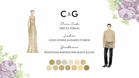 My process in creating the visual identity and branding of our wedding. Wedding Dress Code Invitation Wording, Wedding Dress Code, Wedding Invitation Details Card, Party Dress Codes, Dress Code Wedding, Logo And Branding, Before The Wedding, Wedding Logo, Couple Wedding Rings