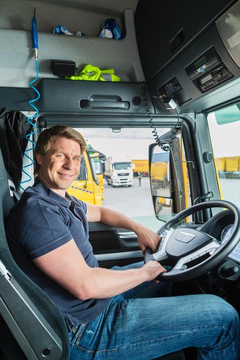 Forwarder or truck driver in drivers cap. Logistics - proud driver or forwarder , #SPONSORED, #drivers, #cap, #driver, #Forwarder, #truck #ad Classroom Safety, Fleet Tracking, Gps Vehicle Tracking, Driver Job, Distracted Driving, Fuel Prices, Vehicle Tracking, Belt Holster, Red Bus