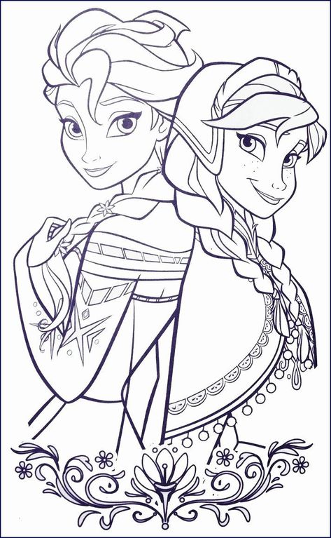 Frozen Coloring Sheets, Princess Coloring Pages For Kids, Elsa Coloring, Elsa Coloring Pages, Anna Und Elsa, Frozen Coloring Pages, Disney Princess Colors, Disney Princess Coloring Pages, Valentine Coloring Pages