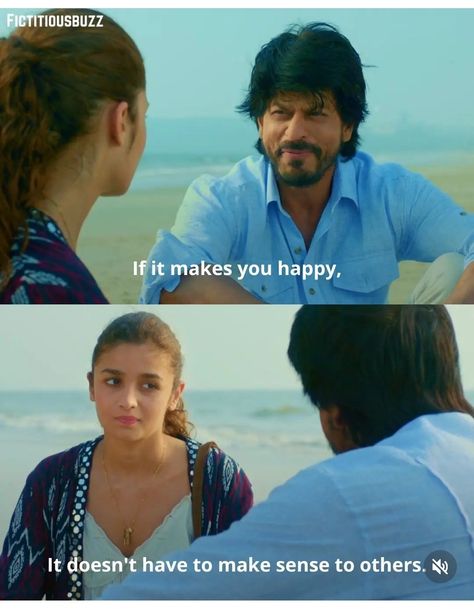 Famous Movie Dialogues, Unsaid Words, Neruda Quotes, Famous Dialogues, Srk Movies, Best Movie Lines, Cinema Quotes, Dear Zindagi, Discipline Quotes