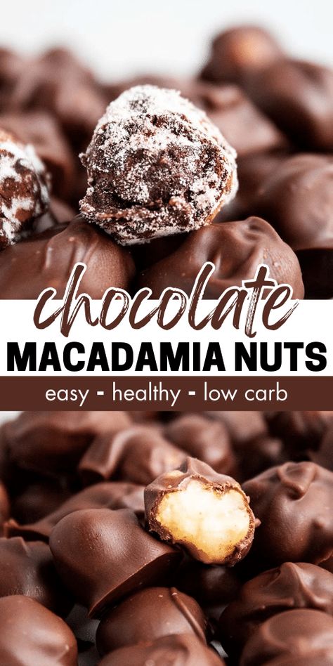 Chocolate Covered Macadamia Nut, Macadamia Nuts Recipes, Macadamia Nut Recipes Healthy, Roasted Macadamia Nuts Recipes, Macadamia Recipes, Chocolate Covered Macadamia Nuts Recipe, Macadamia Nut, Macadamia Nut Recipes, Chocolate Covered Pecans