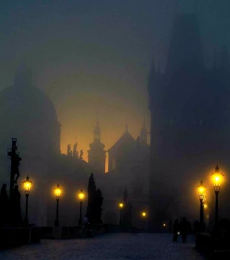 Foggy City, Will Herondale, Winter City, Charles Bridge, Dark Christmas, Dark City, Winter Background, The Infernal Devices, Winter Wallpaper