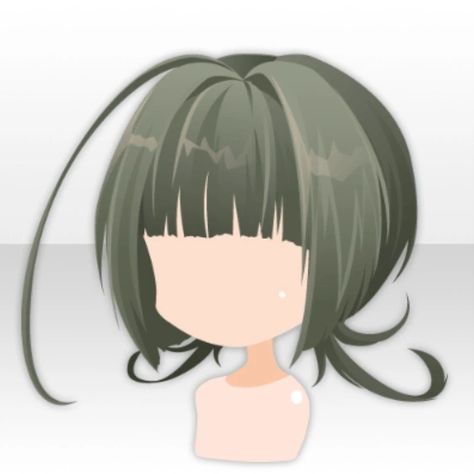 Hair Bangs Ideas Drawing, Straight Bangs Drawing, Hair Drawing Bangs, Hair Bangs Drawing, Short Hair Reference, Bangs Reference, Cocoplay Hair, Cocoppa Play Hair, Oc Hairstyles