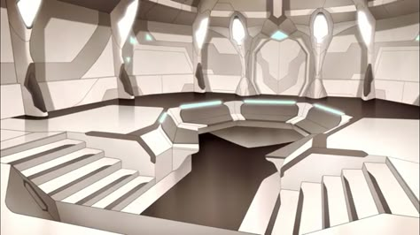 Lounge Voltron Shifting Visuals, Voltron Castle Of Lions Interior, Sci Fi Lounge, Bunker Layout, Voltron Background, Scifi Interior Design, Voltron Reference, Galaxy Garrison, Voltron Aesthetic