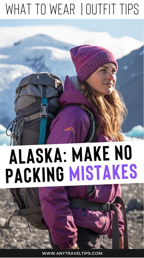 Visiting Alaska? What to wear, packing tips, and essential clothing items. Must-know tips for your next trip. Browse outfit essentials for every Alaska activity: hiking, train rides, whale watching and more. Winter Alaska Outfit, Alaska Packing List August, Alaska In August What To Wear, Alaska Spring Outfits, What To Wear To Alaska, What To Wear Whale Watching Outfit, Alaska Cruise Outfits In June For Women, Alaska Hiking Outfit, Alaska Trip Outfit