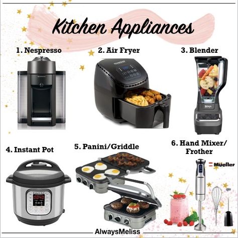 With all of the extra time we’ve had at home these last few months, I’ve been using my kitchen appliances more than ever. It’s been fun experimenting with different recipes and appliances. Today I’m sharing some of my favorite kitchen appliances with you (bonus: they’re all from Amazon!). must have kitchen gadgets|must have kitchen items|must have kitchen tools|amazon must haves|amazon favorites|kitchen tools cooking equipment|kitchen gadgets must have|best kitchen gadgets on amazon Kitchen Appliances Must Have, Kitchen Items Must Have, Cooking Gadgets Appliances, Cooking Equipment Kitchen Tools, Must Have Kitchen Appliances, Must Have Kitchen Items, Kitchen Tools And Equipment, Kitchen Electrical Appliances, Kitchen Essentials List