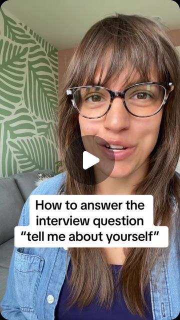 Tali Shlafer | Interview Coach on Instagram: "How to answer “tell me about yourself” in a job interview (PS: your answer will be longer than the example I shared, this is just to get you thinking)  #interview #jobinterview #interviewquestion #interviewtips #interviewquestions #interviewtip #jobinterviews" Tell Me About Yourself Answer, Interview Tell Me About Yourself, Virtual Job Interview Tips, How To Answer Tell Me About Yourself, Job Interview Hair, Interview Aesthetic, Zoom Interview Tips, Interview Answers Examples, Tell Me About Yourself Interview Answer