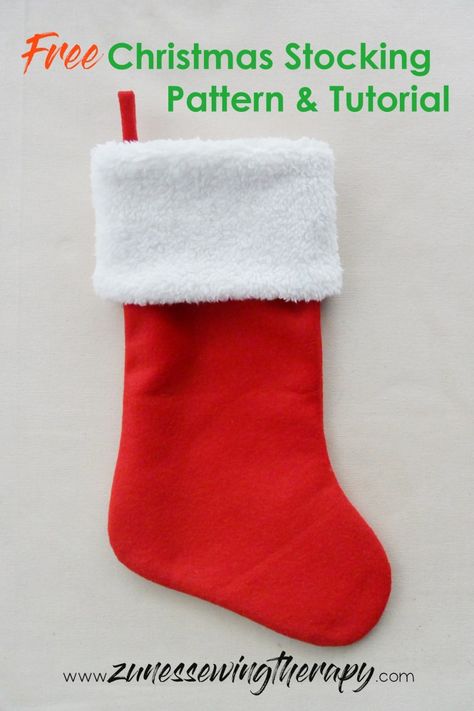 Diy Christmas Stocking Pattern, Easy Christmas Stockings, Christmas Stocking Template, Christmas Stocking Pattern Free, Diy Christmas Stocking, Christmas Socks Pattern, Stocking Pattern Free, Stocking Template, Christmas Stockings Sewing