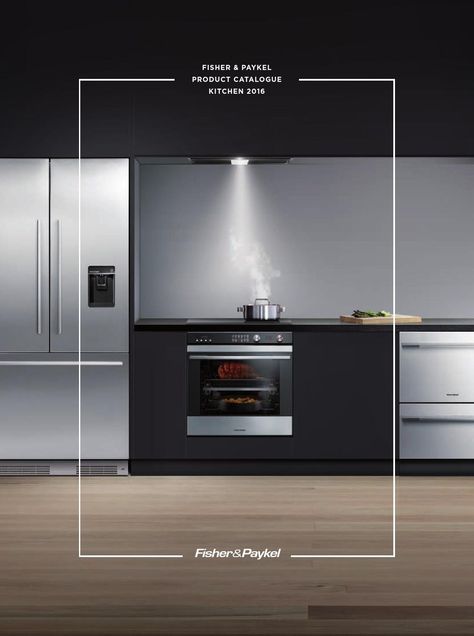 Kitchen Fridge Ideas, Glass Door Fridge, American Fridge, Ad Ideas, American Fridge Freezers, Kitchen Fridges, Fisher Paykel, Product Catalogue, Sleek Kitchen