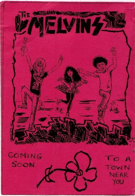 Melvins Melvins Poster, Melvins Band, The Melvins, Merch Ideas, Female Musicians, Weird Stuff, Band Posters, Metal Pins, Concert Posters