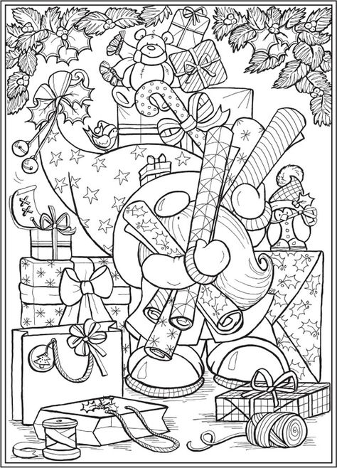 Welcome to Dover Publications Dover Coloring Pages, Dover Publications Coloring, Christmas Coloring Page, Books Christmas, Adult Colouring Printables, Christmas Coloring Books, Fall Coloring Pages, Printable Adult Coloring Pages, Adult Coloring Book Pages