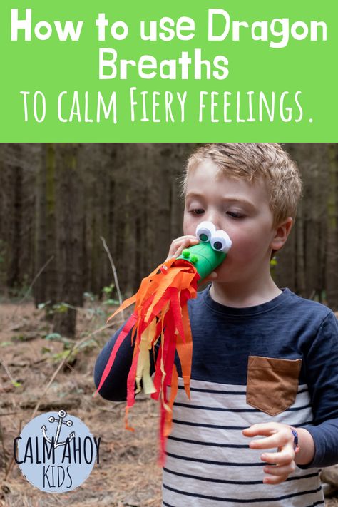 Feelings Activities Preschool, Angry Feelings, Dragon Breathing, Manage Anger, Play Therapy Activities, Emotions Preschool, Pranayama Breathing, Feelings Activities, Social Emotional Activities