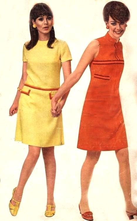 60’s Fashion, 60s Girl, 1960’s Fashion, 1960s Dresses, 1960 Fashion, 60s And 70s Fashion, Fashion 1960s, Robes Vintage, Party Mode